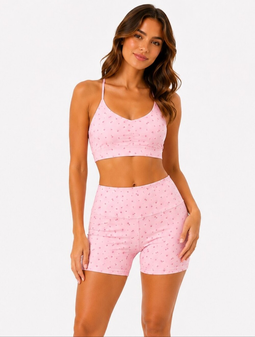 70. Wilo The Label | S | Pink Floral Set